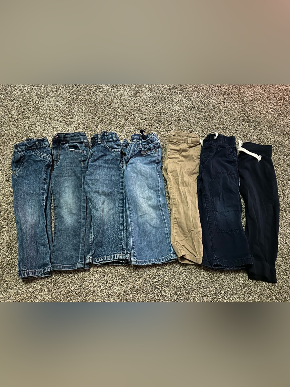 Lot of 7 Boys Pants - Size 2T